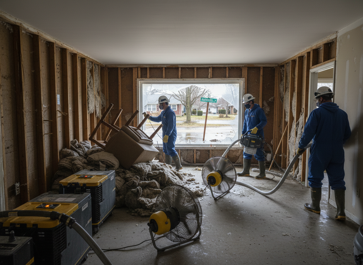 Water Damage Restoration in Sage Creek
