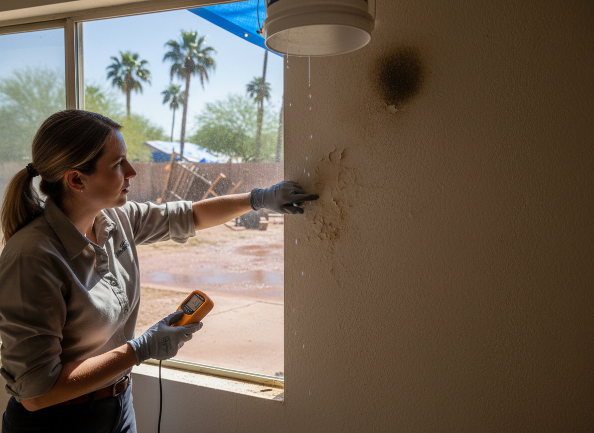 How to Spot Hidden Water Damage After Arizona Storms