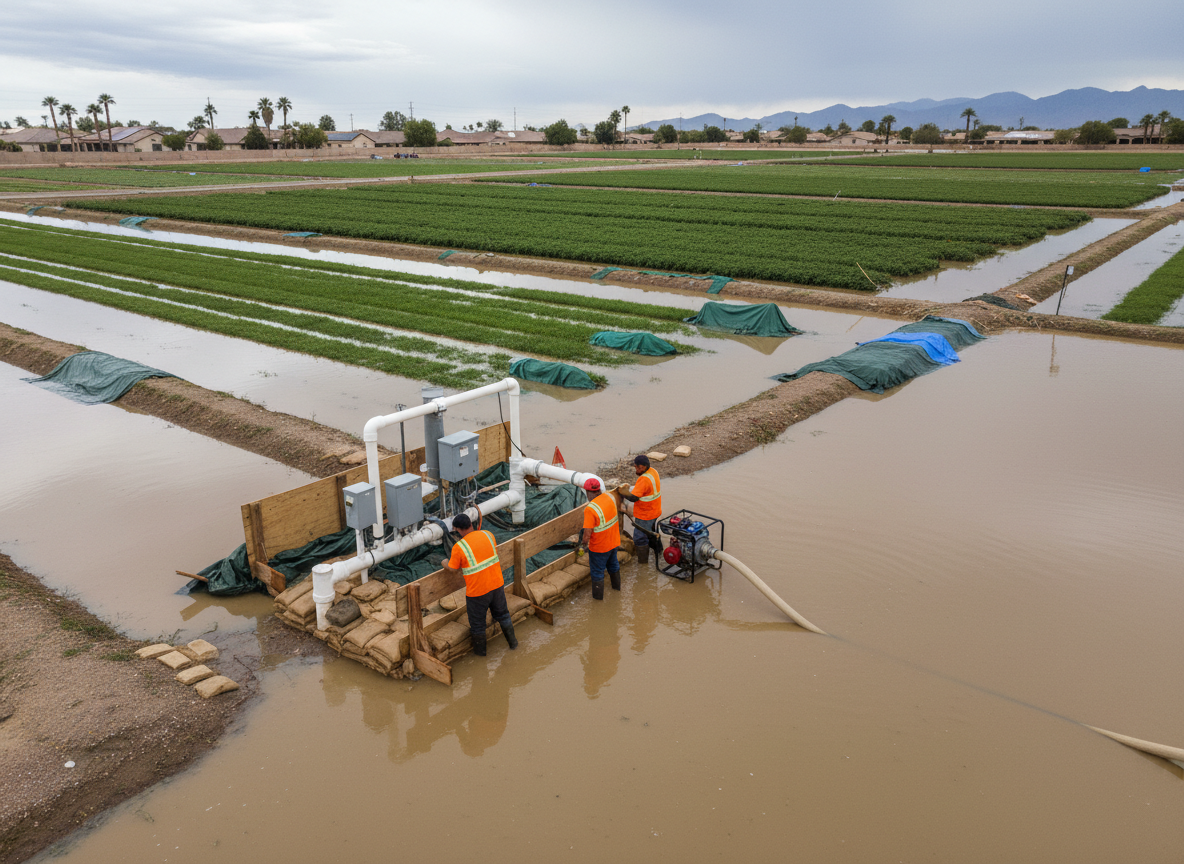 Protecting Irrigation Systems During Flood Events in Avondale