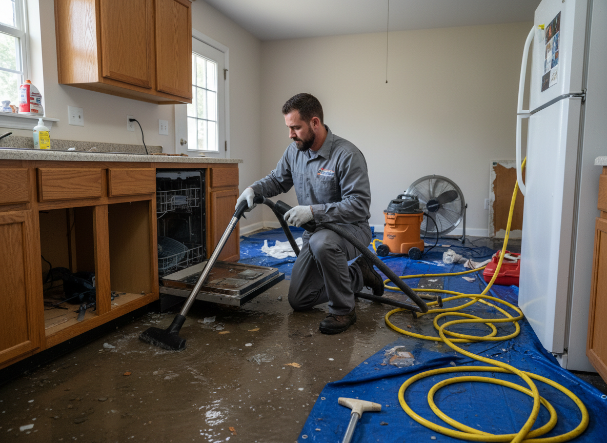 Appliance Water Damage Cleanup in Avondale