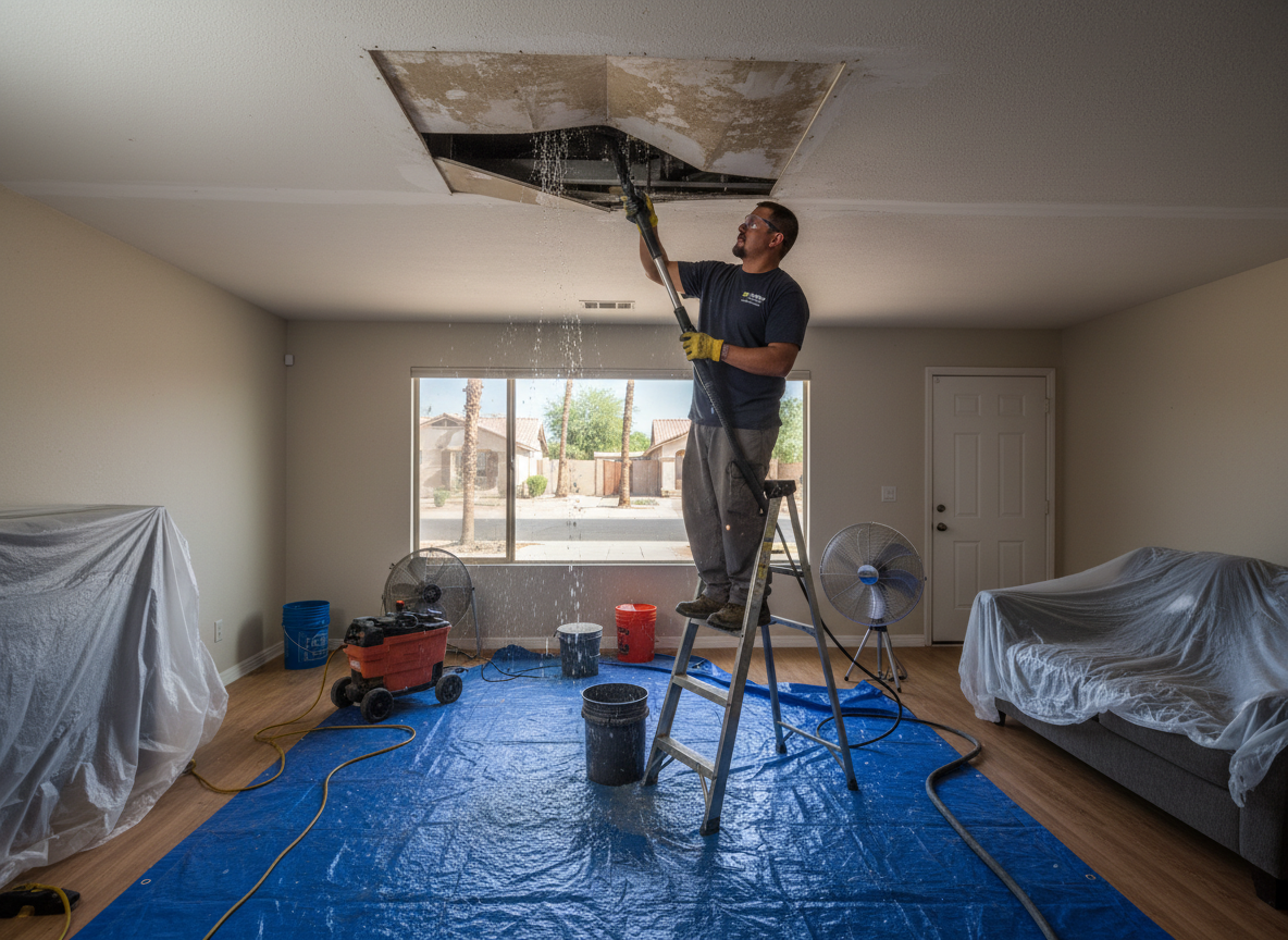 Water Damage Restoration in Rancho Santa Fe
